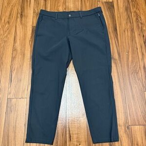 Lululemon Commission Slim Fit Trouser Pants Gray Blue Men’s 38x28 LM5A51S